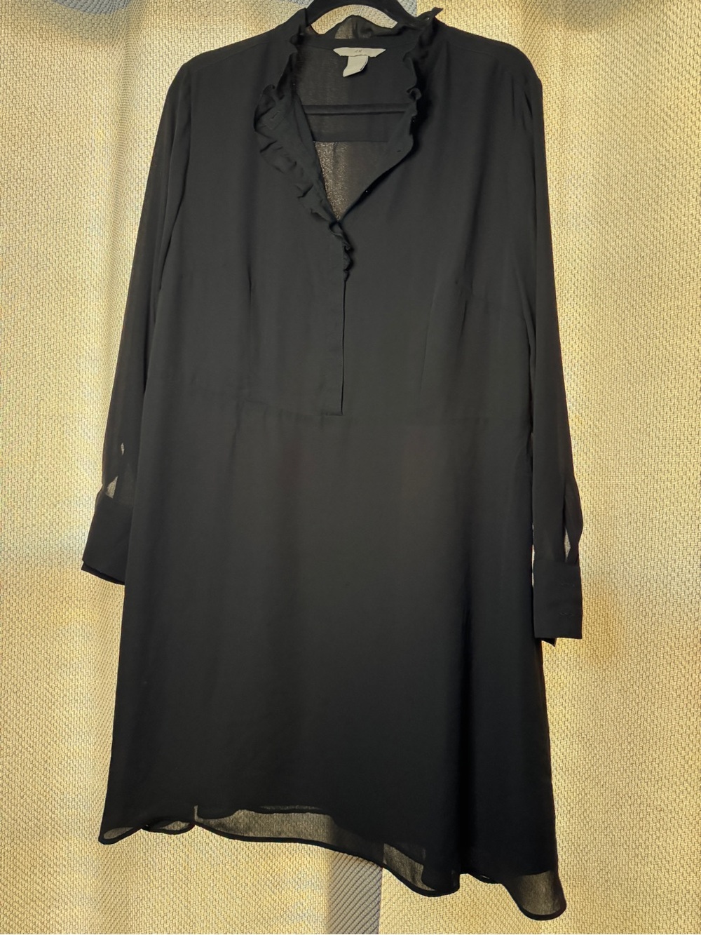 H&M Black Long Sleeve Dress